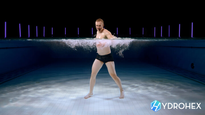 Fit werden und bleiben, mit unserem neuen, virtuellen Aquakursprogramm. Hydrohex Power.